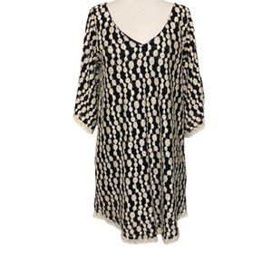 Umgee knitted Embroidered Bell Sleeve Dress S